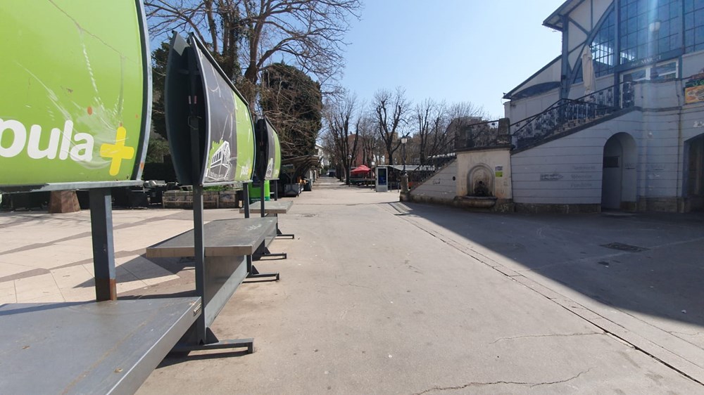 Pula u doba koronavirusa, 29. ožujka 2020. (Miran SPADA)